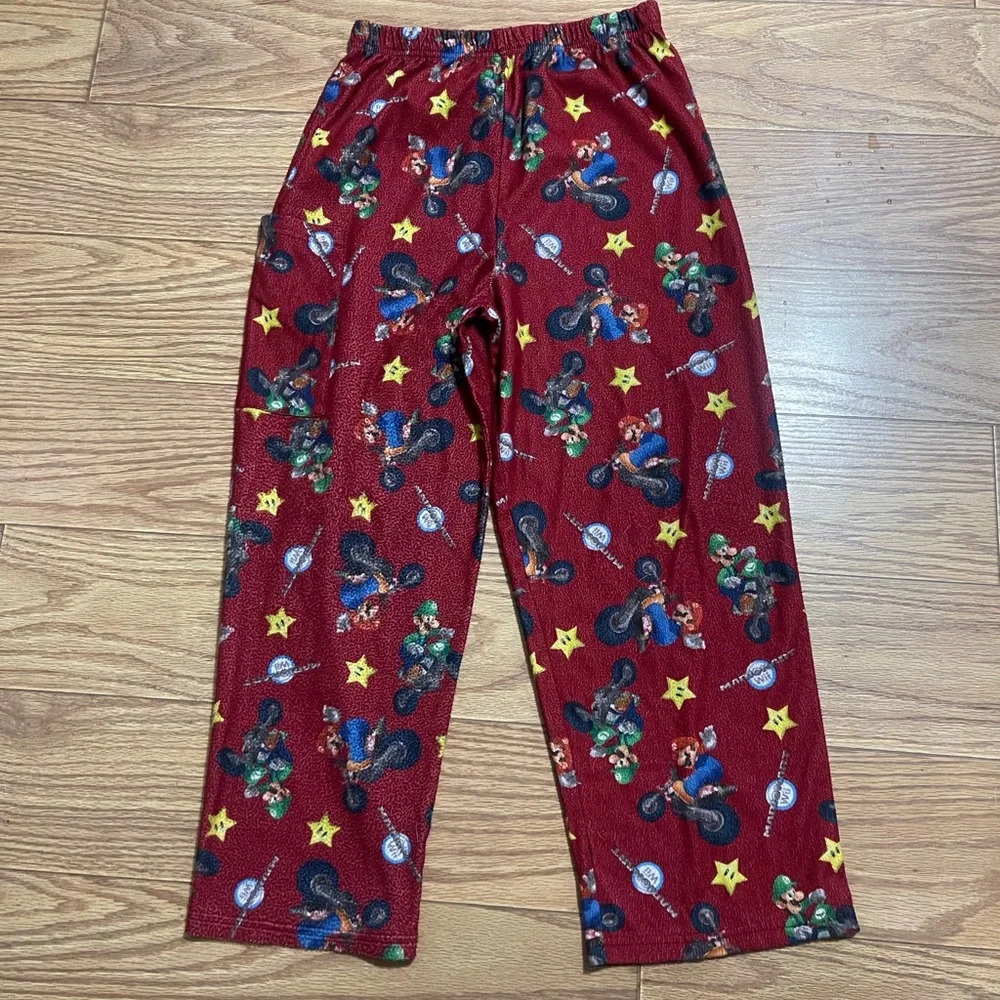 Mario Kart Wii Pajama Pants Youth XL